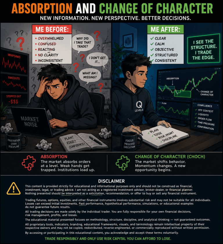 absorbtion and Q levels