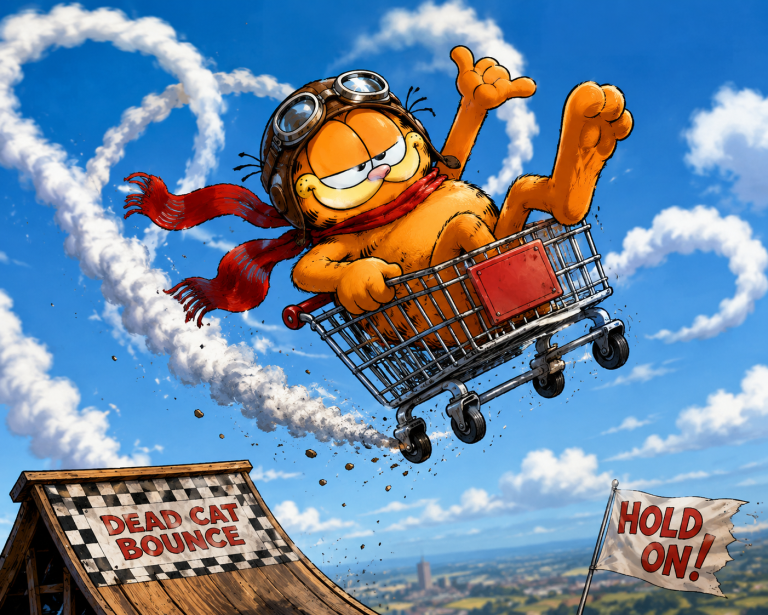 dead cat bounce